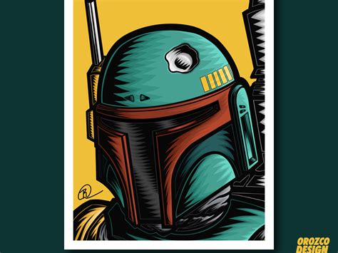 boba fett vector